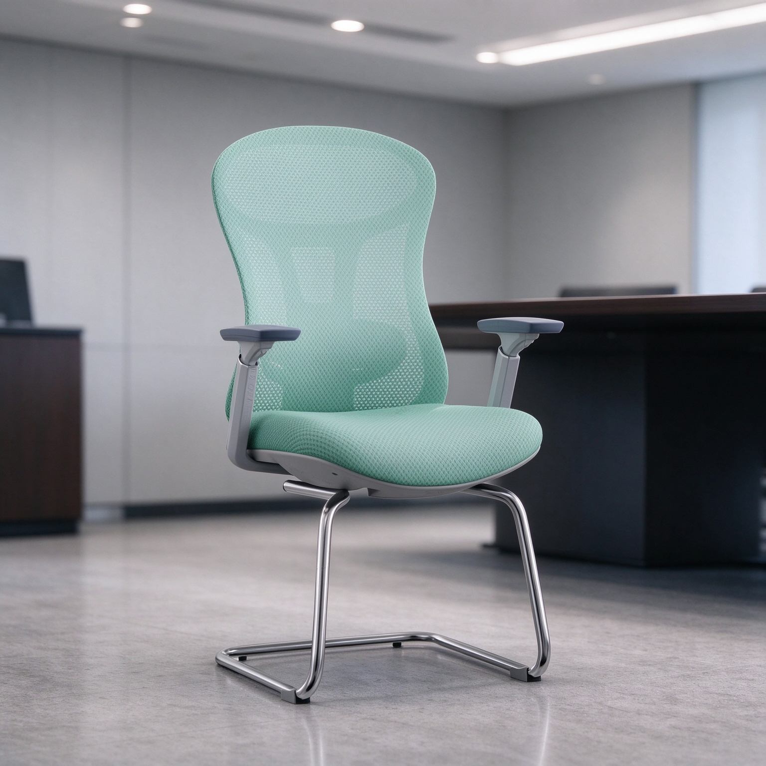 Modern Designer Furniture High Quality Executive Ergonomic Mesh Training Office Chair detail 6