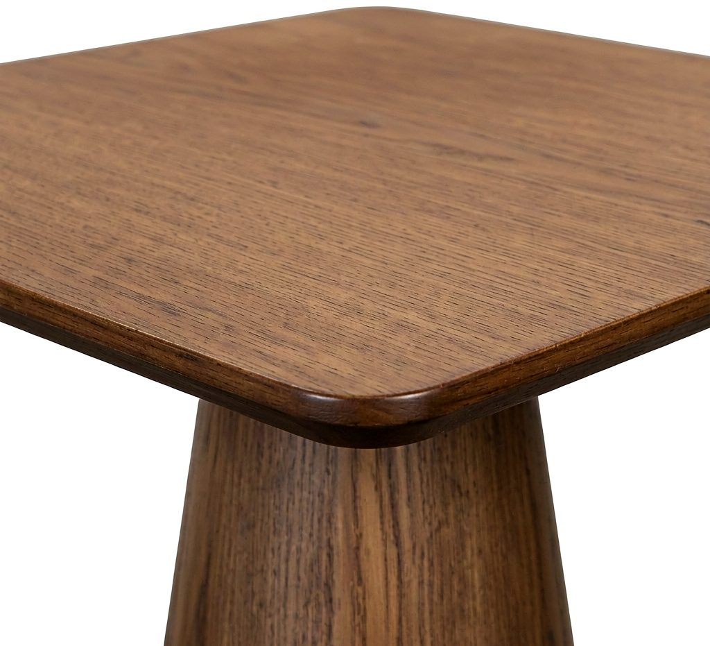 Modern Ceramic Marble Top Round Dining Table Wood Color Frame Home Dining Table Set Home Furniture Table detail 2