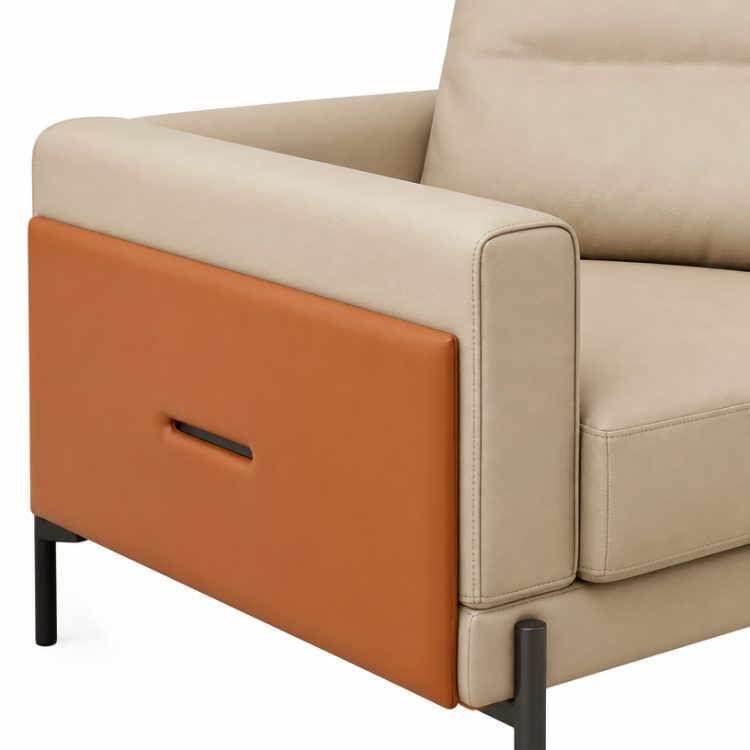 Simple Office Sofa Creative Designer Modern Business Reception Meeting and Negotiation Living Room Hotel Lobby Combination Set detail 3