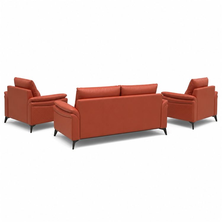 Contemporary Sofa for Office Reception Waiting Leather Lobby Visitor Leaving Room Leisure Sofas Art Minimalist Business Rec detail 1