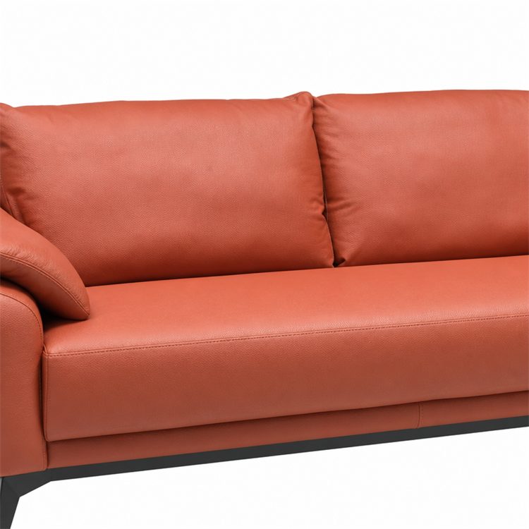 Contemporary Sofa for Office Reception Waiting Leather Lobby Visitor Leaving Room Leisure Sofas Art Minimalist Business Rec detail 3