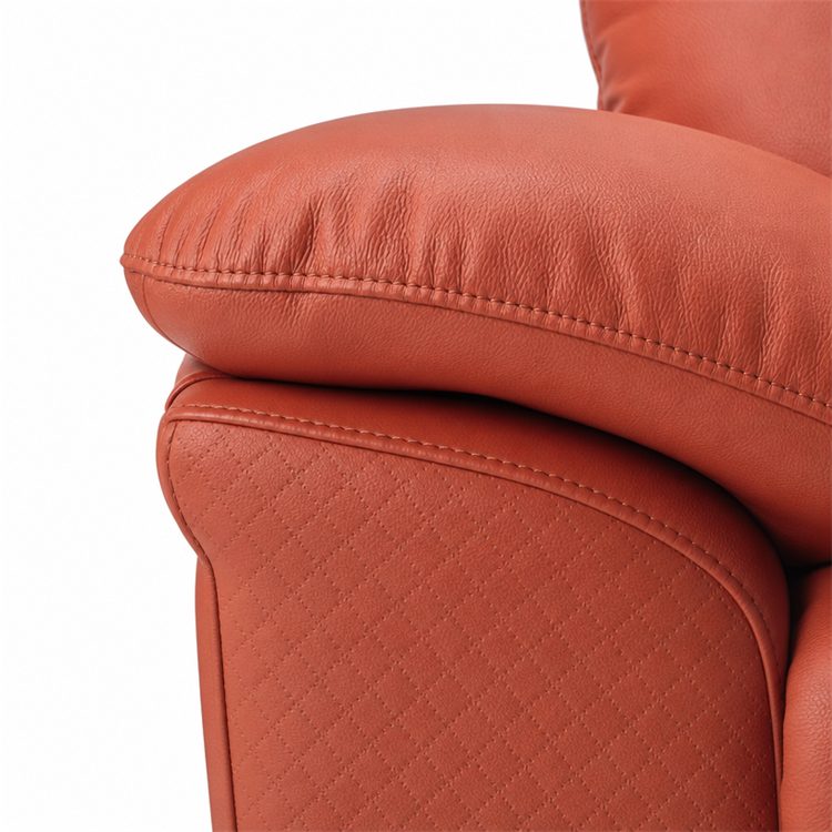 Contemporary Sofa for Office Reception Waiting Leather Lobby Visitor Leaving Room Leisure Sofas Art Minimalist Business Rec detail 5