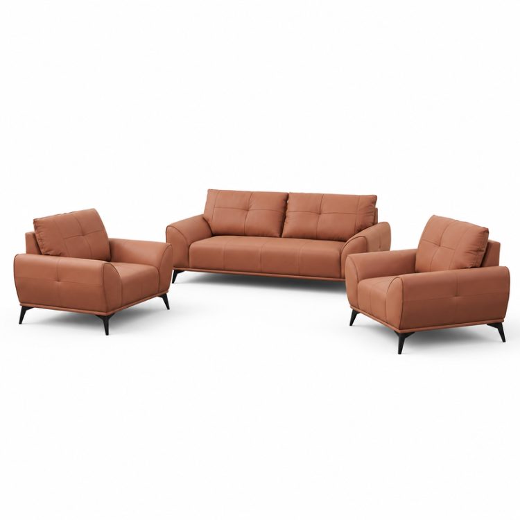 Luxury Executive Office Sofa Bed Set Modern Commercial PU Leather Reception Sofa for Meeting Room Lobby detail 3