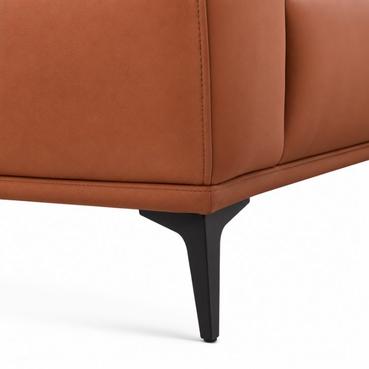 Luxury Executive Office Sofa Bed Set Modern Commercial PU Leather Reception Sofa for Meeting Room Lobby detail 5