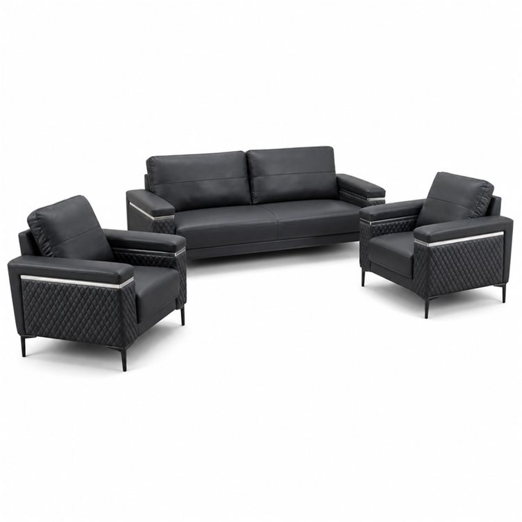 High-density Sponge Segmented Modular Multifunctional Office Sofa Combination Light Luxury Texture Office Furniture detail 5