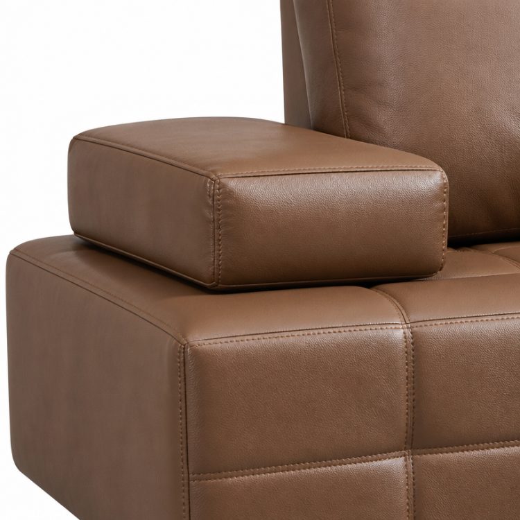 Modern Design High End Office Furniture Sofa Set 1+1+3 Living Room Leather Office Sofa detail 5