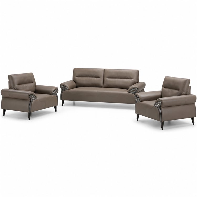 Sleepable Office Sofa Ecological Minimalist Business Meeting Guest Sailing Boat Office Sofa Coffee Table Set detail 1