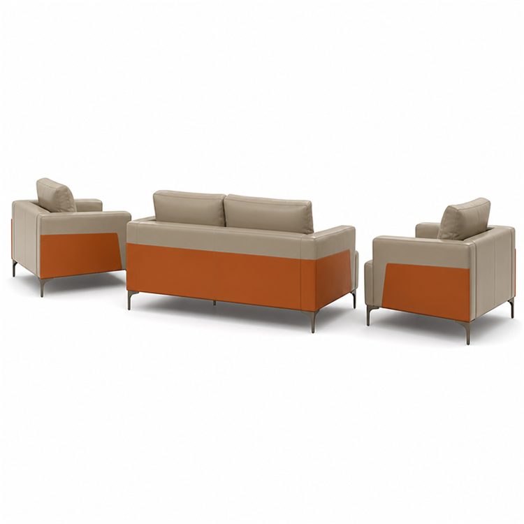 Durable Modern Sectional Leather Sofa for Hotel Apartment School & Park Projects-5-Year Warranty Bulk Supplier detail 2
