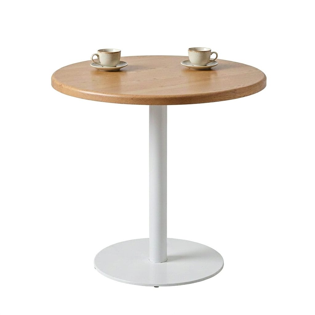 Cafe Round Table Dessert Shop Casual Outdoor Negotiation Table detail 2