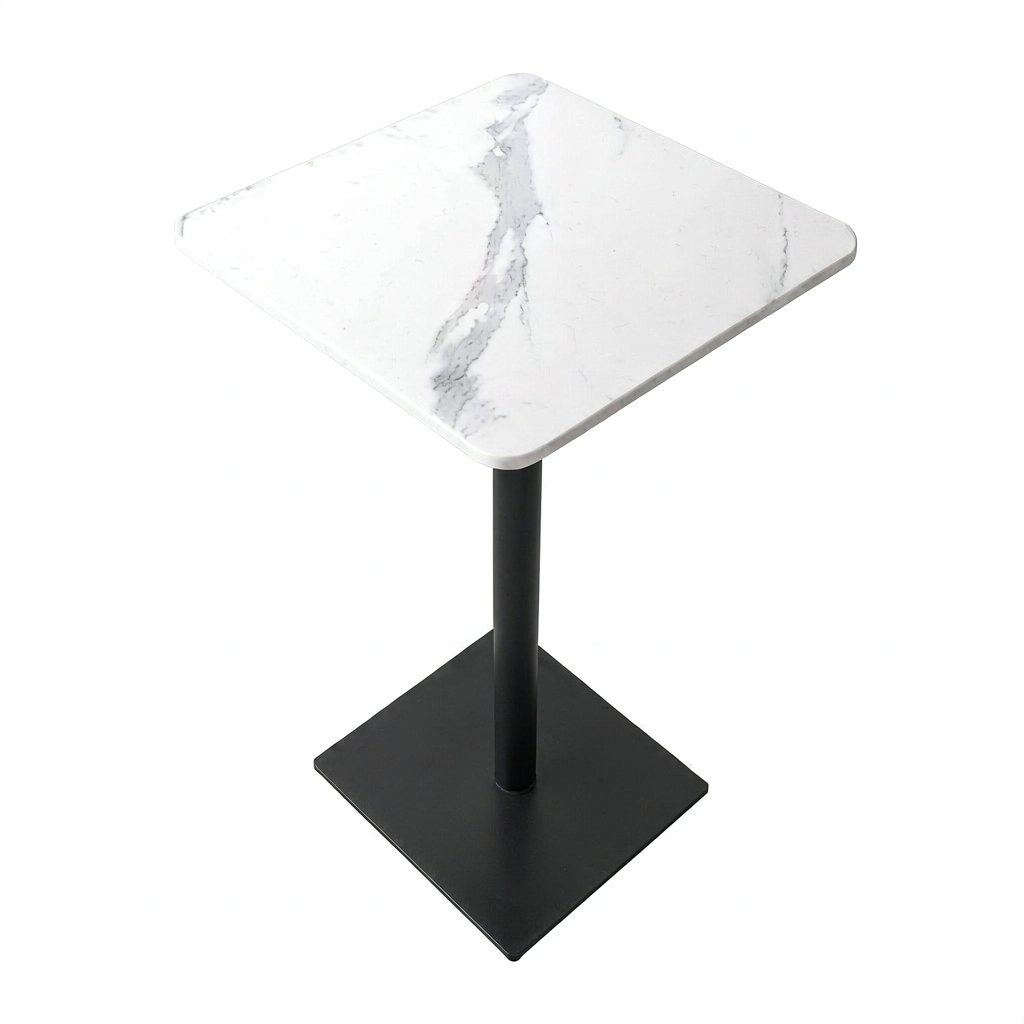 Factory Wholesale Custom Restaurant Fast Food Square Round Table Restaurant Table detail 1