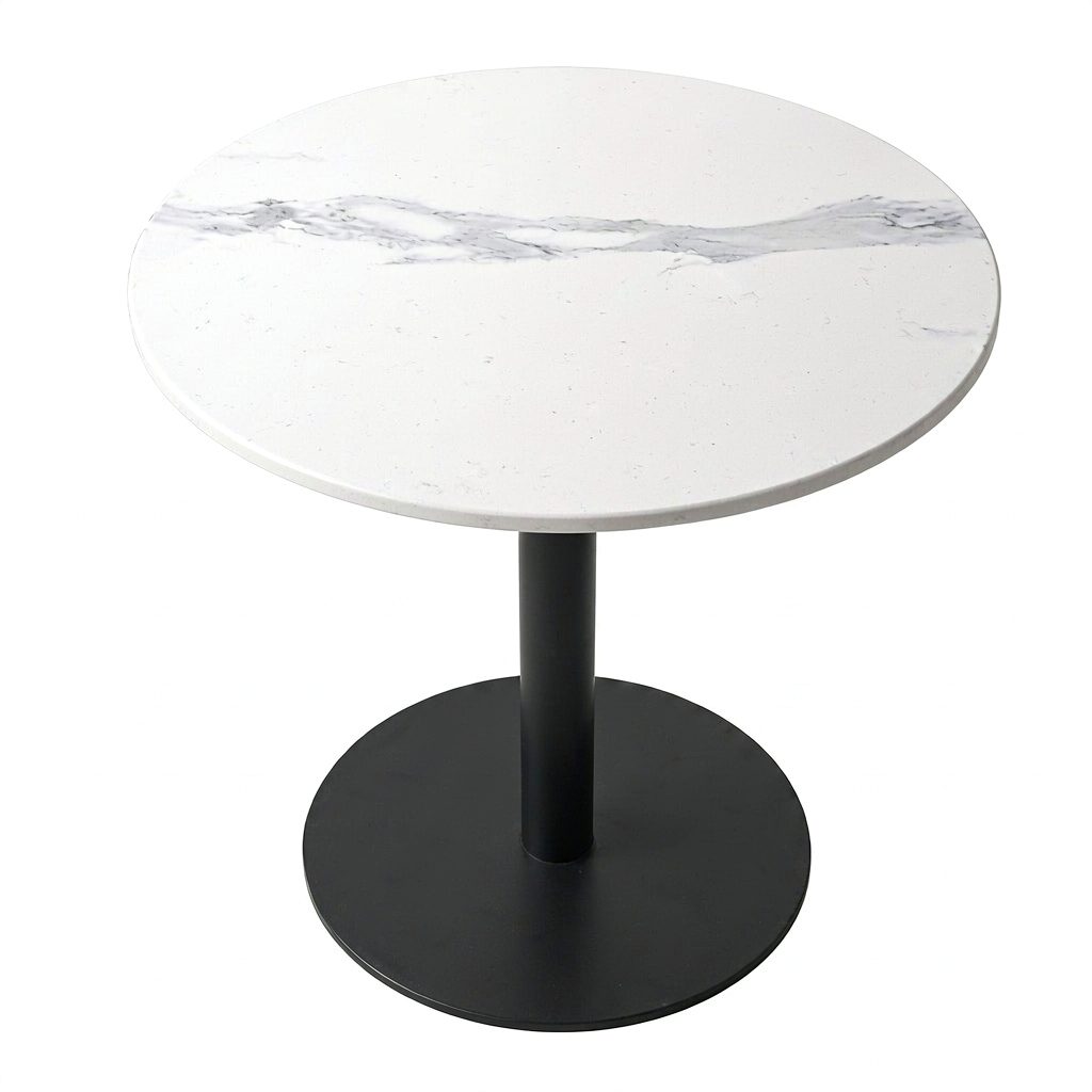 Factory Wholesale Custom Restaurant Fast Food Square Round Table Restaurant Table detail 6
