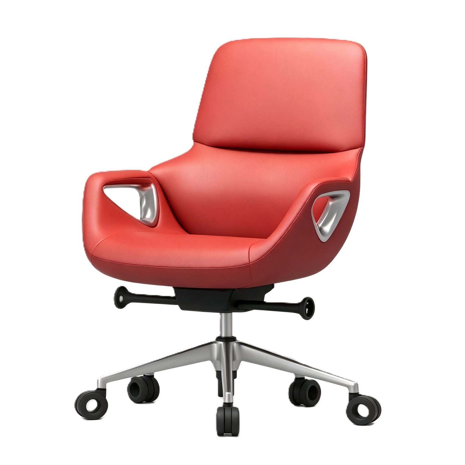 High End Luxury Leather Executive Chair Height Adjustable Ergonomic Swivel Chair High Quality Office Boss Computer Chair detail 2