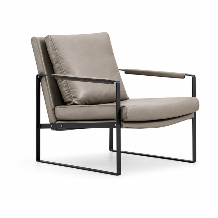 Factory Wholesale Modern Living Room Lounge Chairs Accent Sofa Armchair for Apartment Villa Home detail 1
