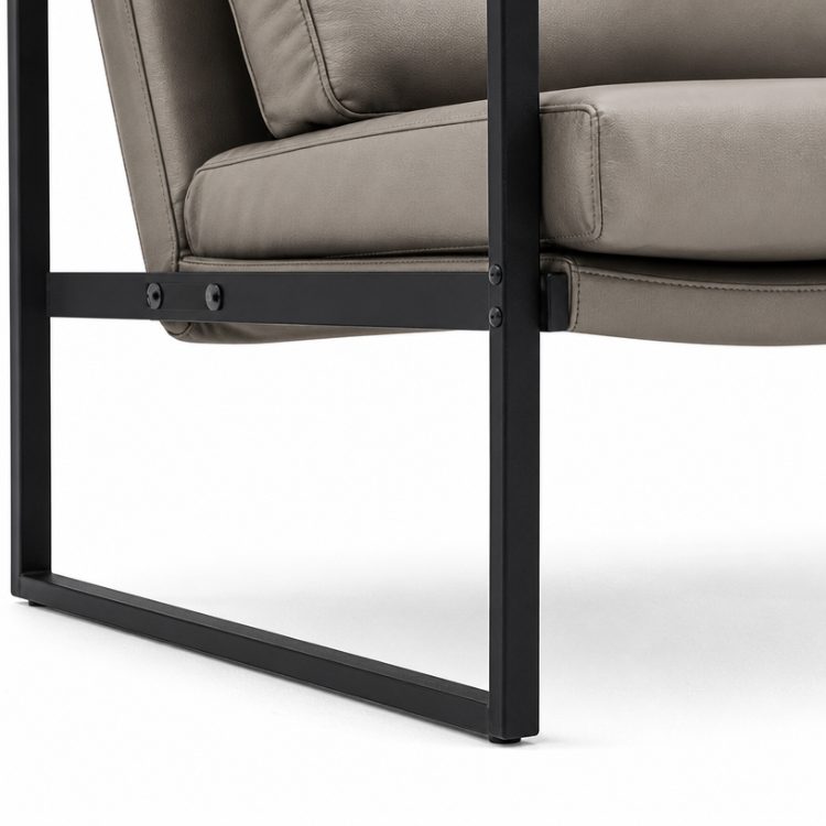 Factory Wholesale Modern Living Room Lounge Chairs Accent Sofa Armchair for Apartment Villa Home detail 5