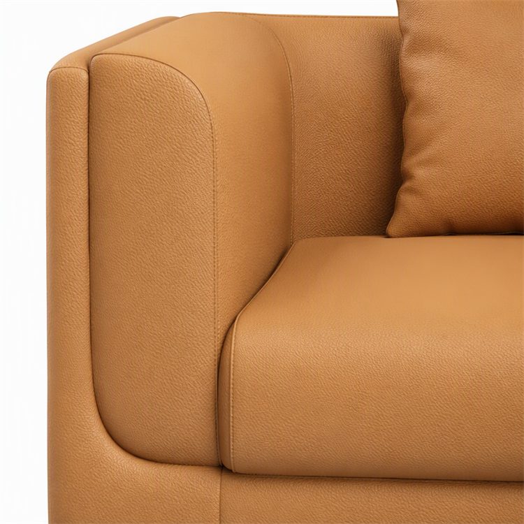 Office Furniture Office Waiting Business Negotiations Boss Reception Work High-standard PU Leather Sofa Set detail 4