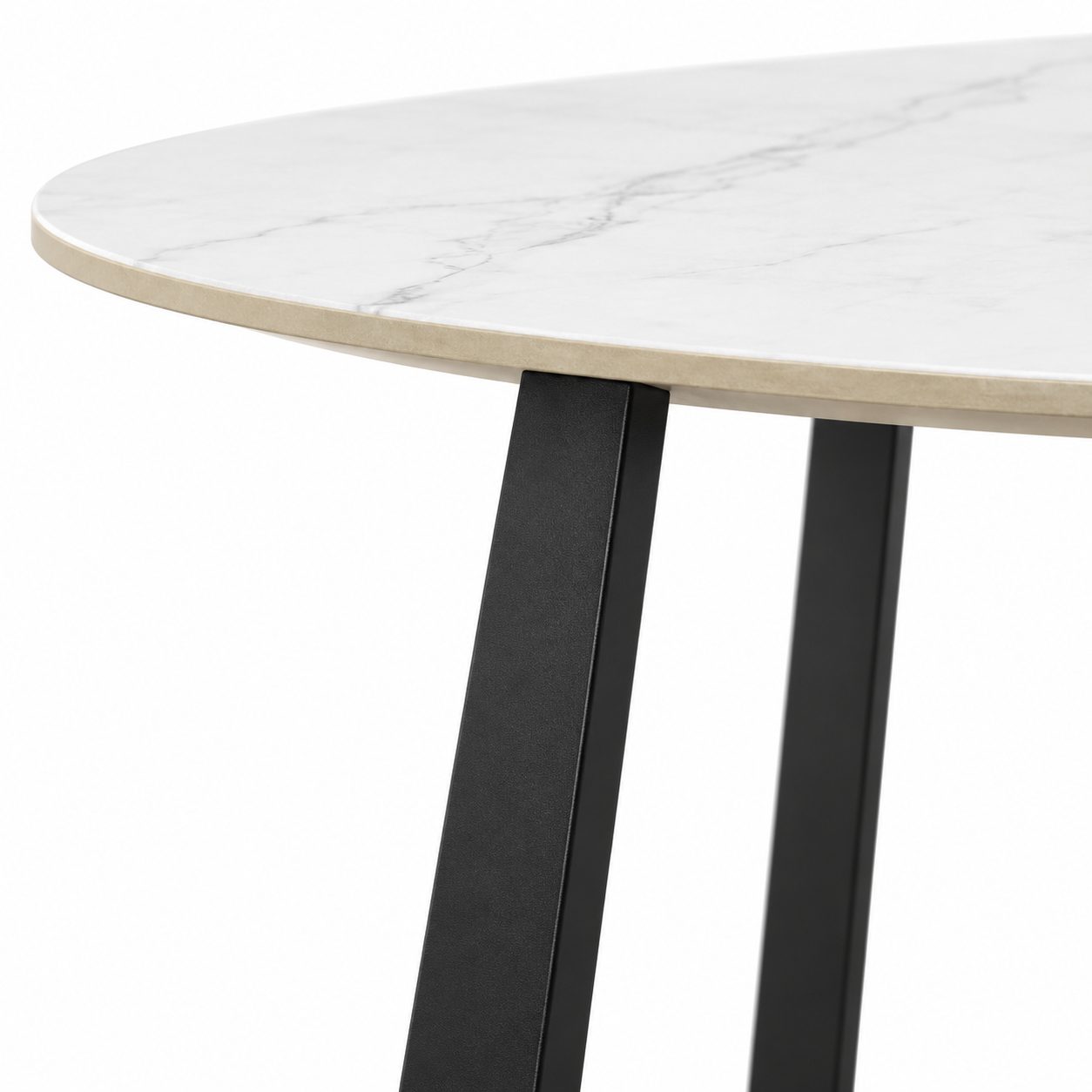 Modern Minimalist Round Coffee Dining Table for Small Apartments Leisure Balcony Chairs Reception & Negotiation Use detail 5