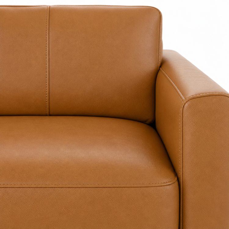 Modern Stylish Leather Sectional Modular Luxury Durable Eco-Friendly High-Density Sponge Executive Office Home Office Sofa detail 1