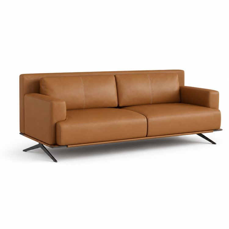 Modern Stylish Leather Sectional Modular Luxury Durable Eco-Friendly High-Density Sponge Executive Office Home Office Sofa detail 2