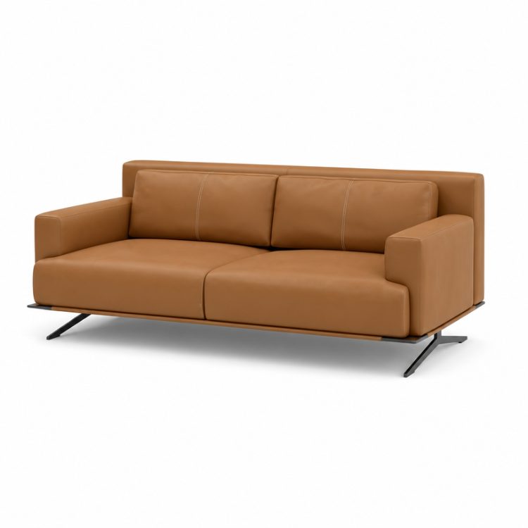 Modern Stylish Leather Sectional Modular Luxury Durable Eco-Friendly High-Density Sponge Executive Office Home Office Sofa detail 3