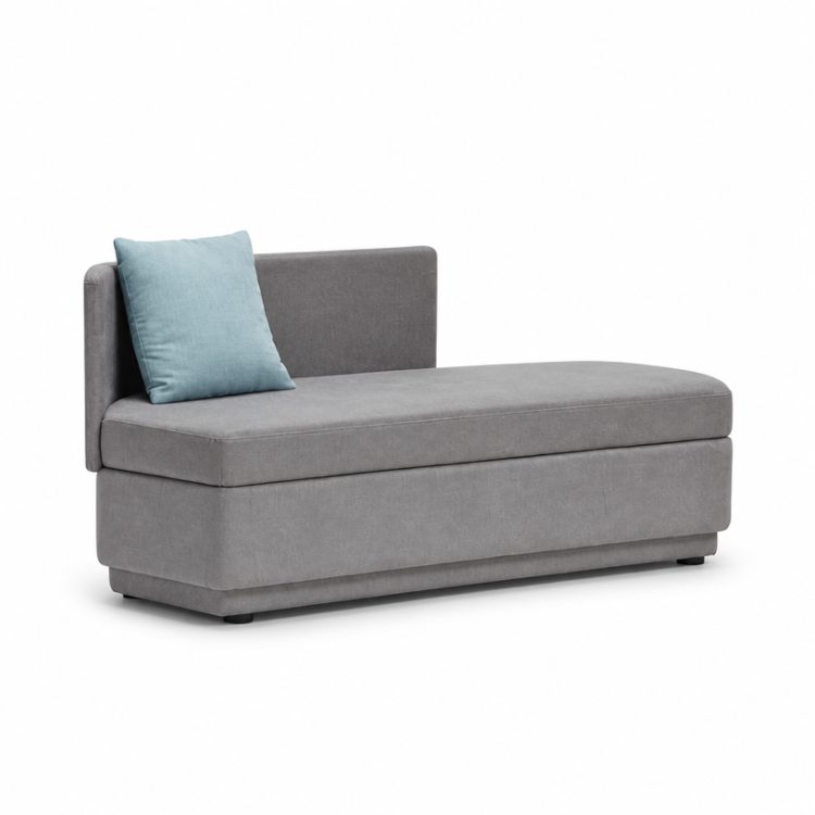 Nordic Curved One Seat Sofa Simple Modern Living Room Small Apartment Minimalist Cream Style Villa Beauty Salon Reception detail 1