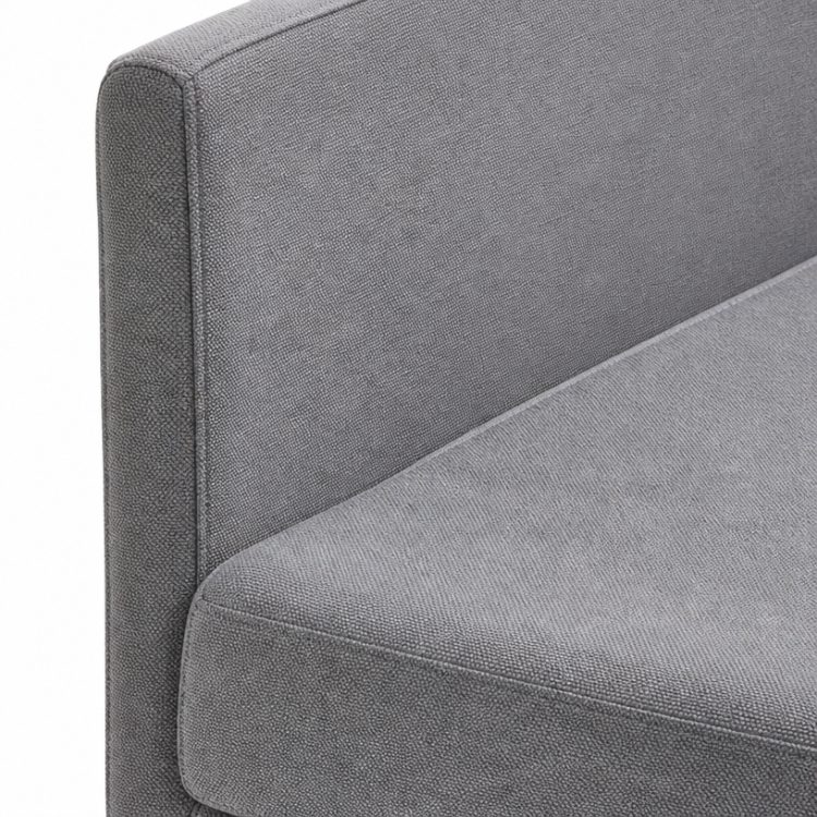 Nordic Curved One Seat Sofa Simple Modern Living Room Small Apartment Minimalist Cream Style Villa Beauty Salon Reception detail 5