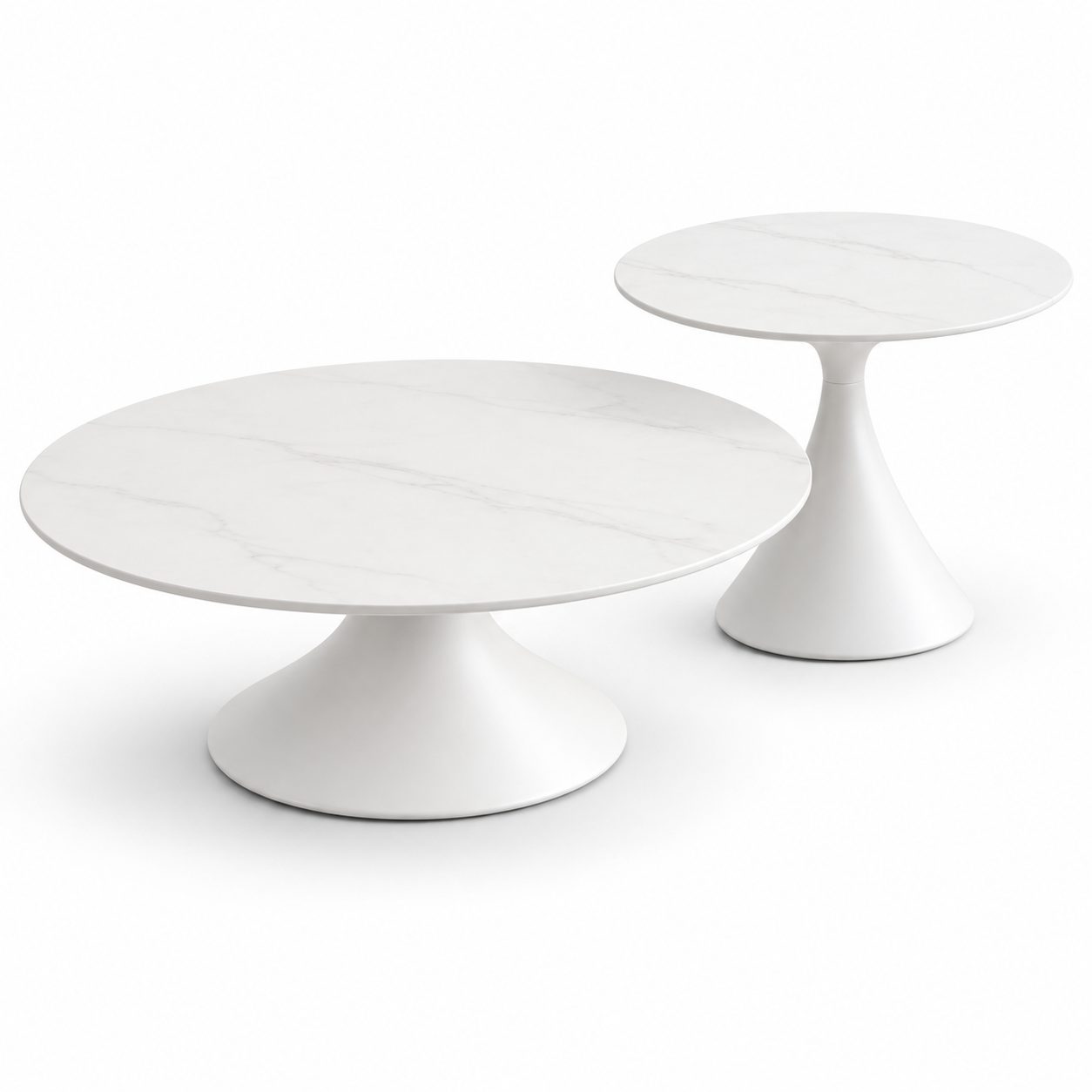 Luxury Living Room Furniture Durable Solid Wood Metal Side Table Round Coffee Tables for Iron Art Piano Baking detail 1