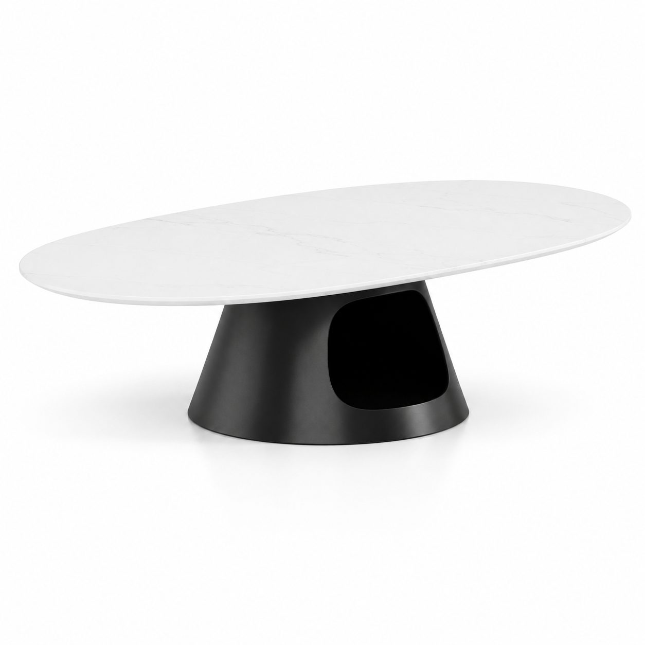 Modern Nesting Small Round Side End Coffee Table for Bedroom Living Room Furniture detail 1