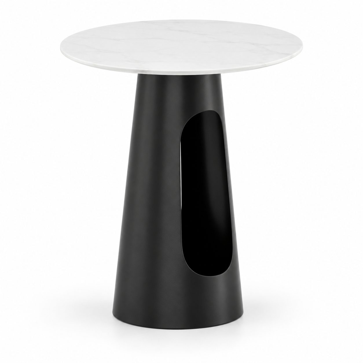 Modern Nesting Small Round Side End Coffee Table for Bedroom Living Room Furniture detail 2