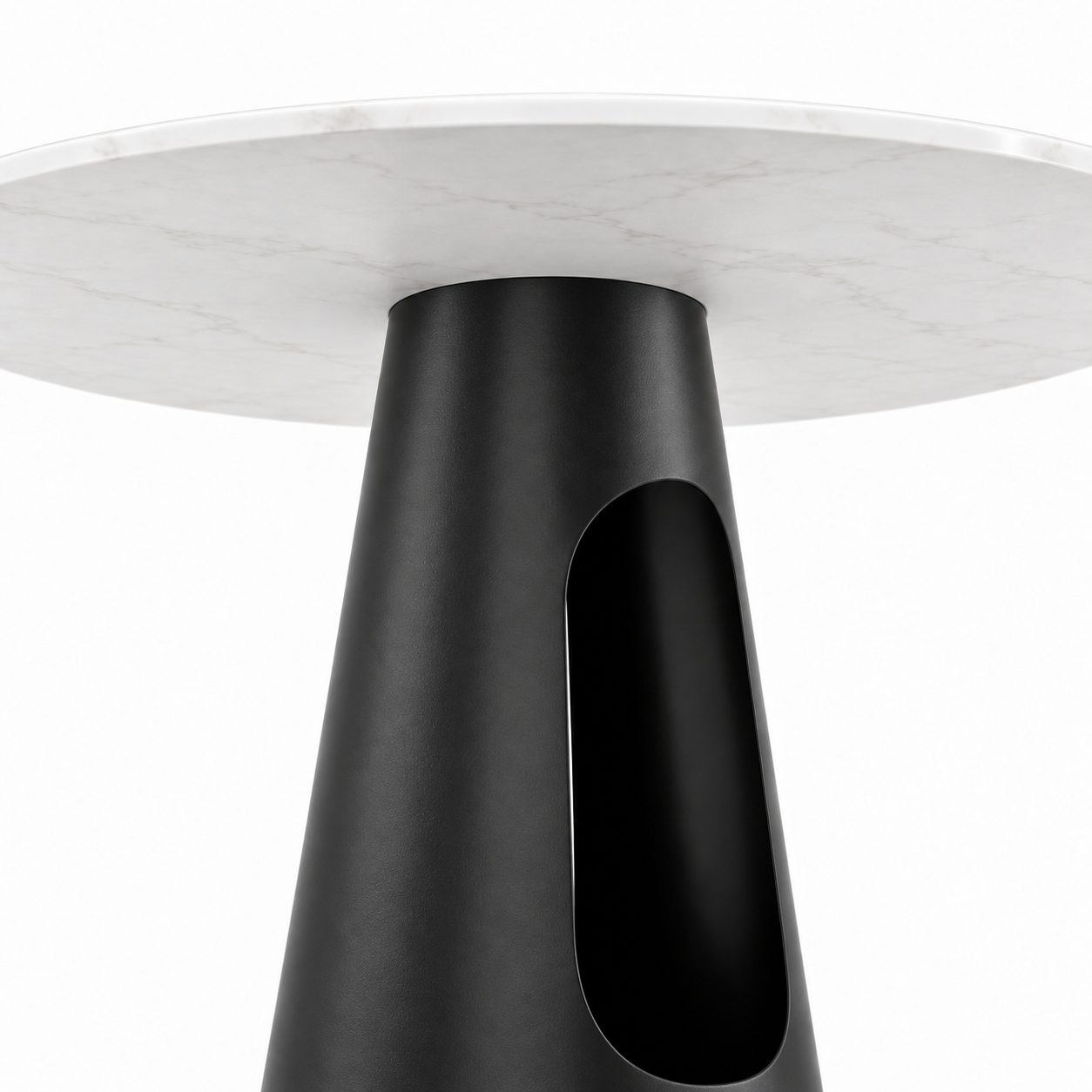 Modern Nesting Small Round Side End Coffee Table for Bedroom Living Room Furniture detail 4