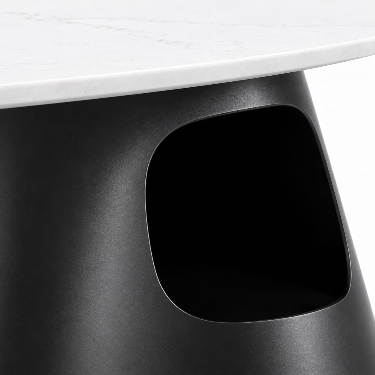 Modern Nesting Small Round Side End Coffee Table for Bedroom Living Room Furniture detail 5
