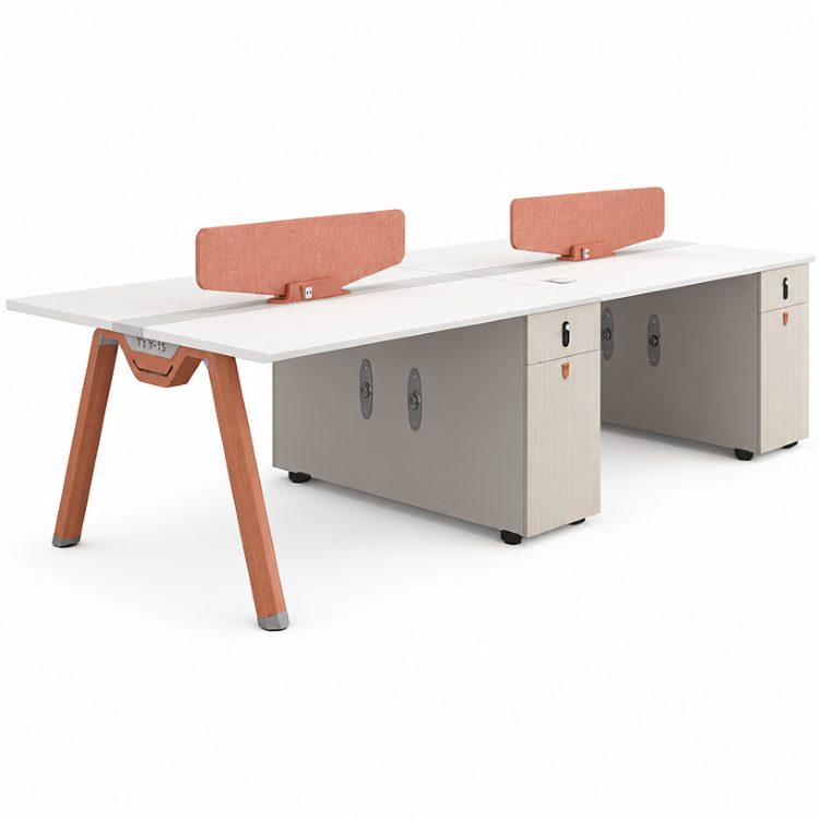 Customized Color Cubicles Staff Workbench Table Computer Furniture Modular Office Work Station Desk detail 1