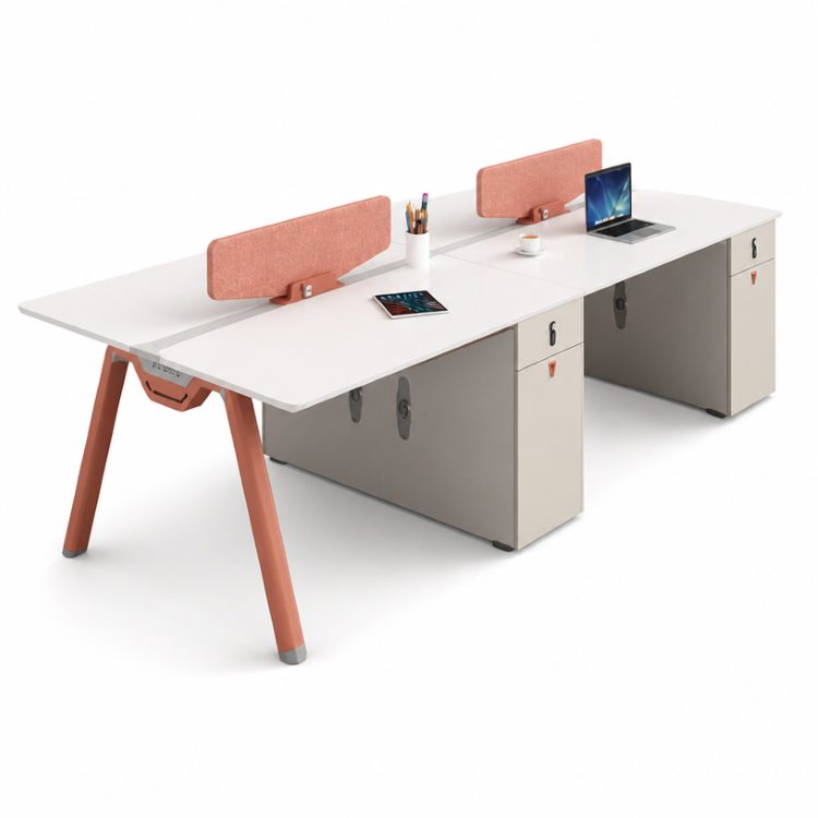 Customized Color Cubicles Staff Workbench Table Computer Furniture Modular Office Work Station Desk detail 3