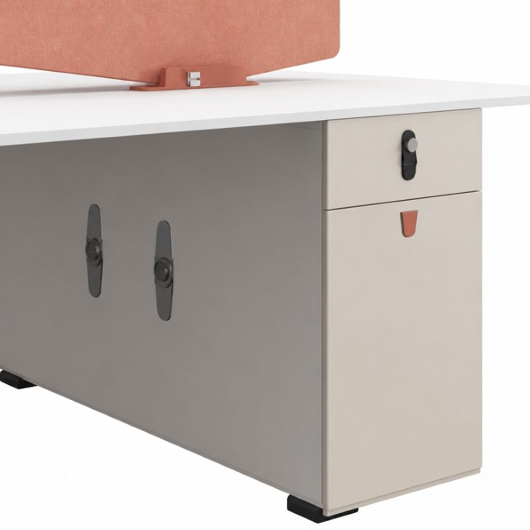 Customized Color Cubicles Staff Workbench Table Computer Furniture Modular Office Work Station Desk detail 5