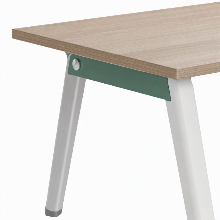 Best-Selling Premium Commercial Office Furniture Durable Wooden Employee Workstations Executive Desks Minimalist Face-to-Face detail 4