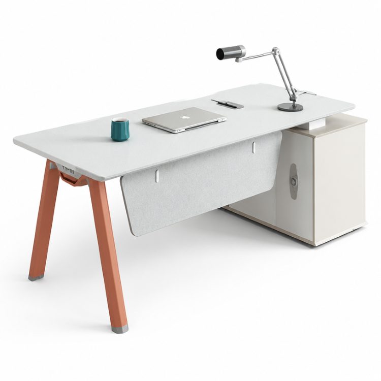 Wholesale Simple Fashion General Manager Boss Desk Working Office Furniture Computer Table L Shape detail 2
