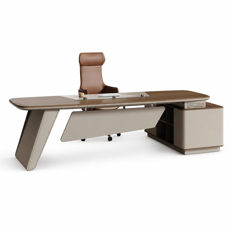 Luxury Boss Office Desk Modern Design Multi-Purpose Manager Desk Durable for Home Workshop School Hotel detail 1