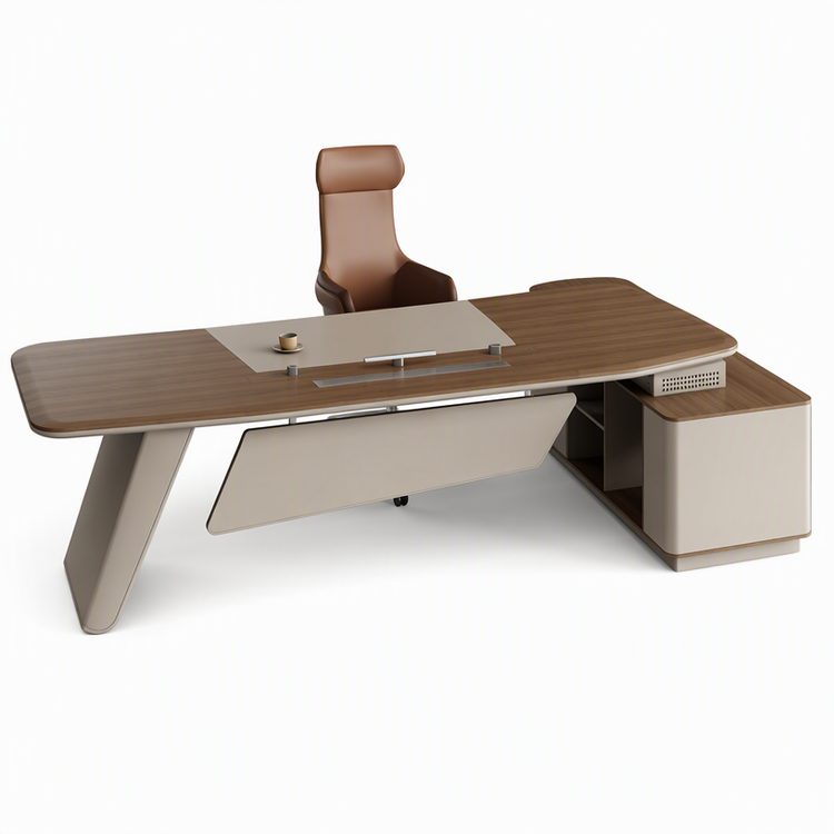 Luxury Boss Office Desk Modern Design Multi-Purpose Manager Desk Durable for Home Workshop School Hotel detail 3