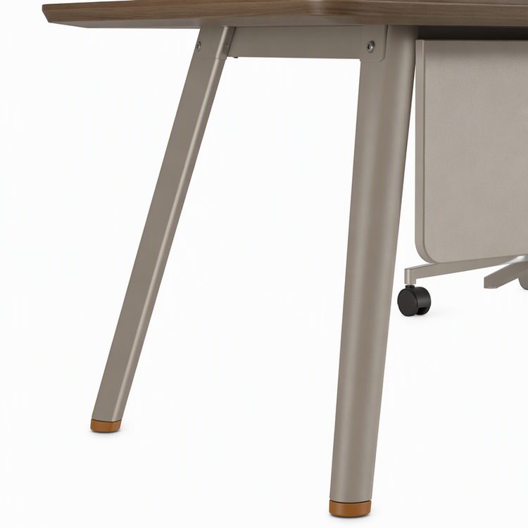 Customized Elegant Modern Wooden Executive Office Desk Classic Office Table for Boss or President Furniture detail 5