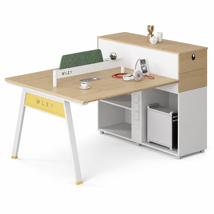 Modern Office Cubicle Workstation Work Computer Desk Luxury Executive Employee Staff Partition Table Furniture Set Wholesale detail 1