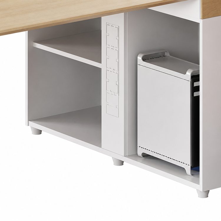 Modern Office Cubicle Workstation Work Computer Desk Luxury Executive Employee Staff Partition Table Furniture Set Wholesale detail 5
