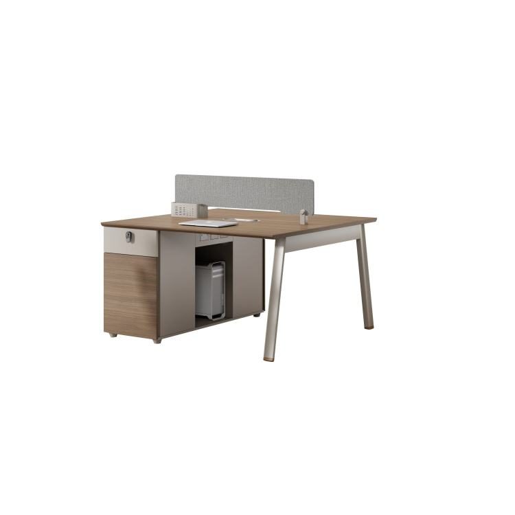Modern Wooden Table Office Partition Desk Workstation Desk Staff Office Modular Office Desk Cubicle Call Center Workstation detail 2