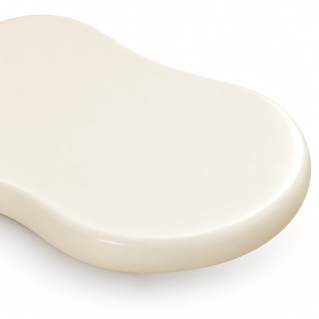 Modern Small Apartment Sofa Center Table Cream Color Cloud Style Design Coffee Table Side Table for Living Room Home Furniture detail 4