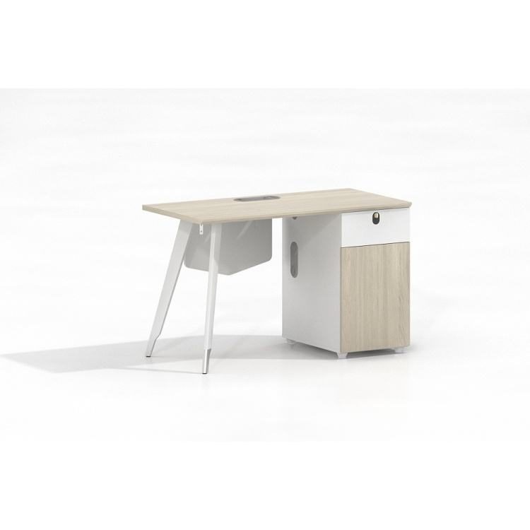 Office Cubicle Workstation Work Computer Desk Modern Wooden Employee Seat Partition Station Staff Table Furniture Set Wholesale detail 4