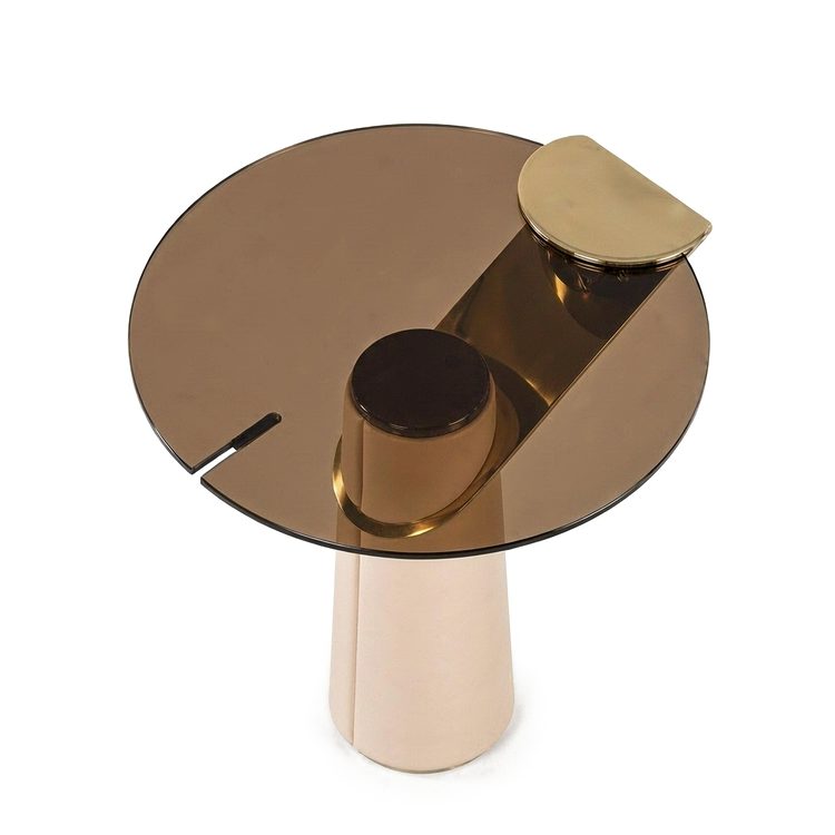 Custom-made Nordic Glass Coffee Table Modern Design Durable Hotel & Living Room Furniture detail 3