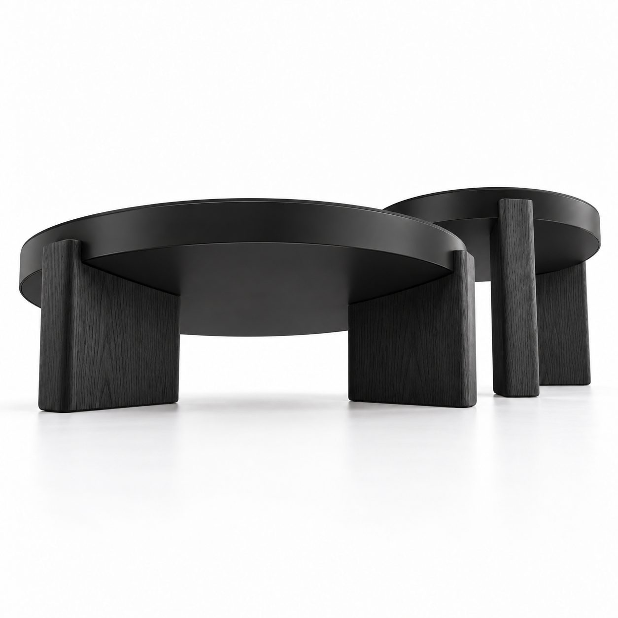 Creative Designer Italian Minimalist Coffee Table Combination for Home Living Room High-end Antique Circular Coffee Table detail 2