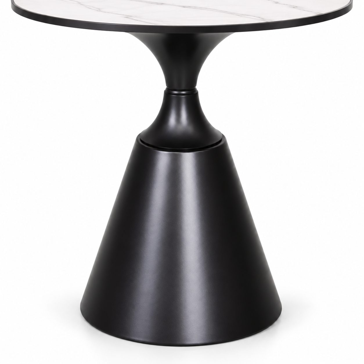 Round-Based Conical Table Legs-Durable Easy-to-Wipe Modern Design for Dining Tables Living Room Hotel Commercial detail 3