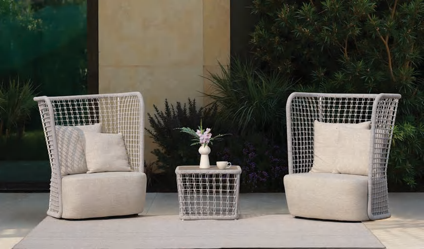 Durable weather-resistant outdoor desks and ergonomic seating for commercial use