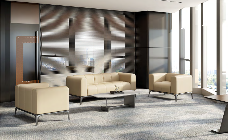 white office sofa