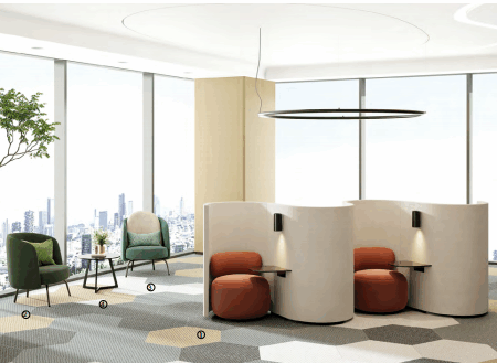 reception sofa