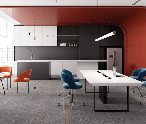 conference table and chair